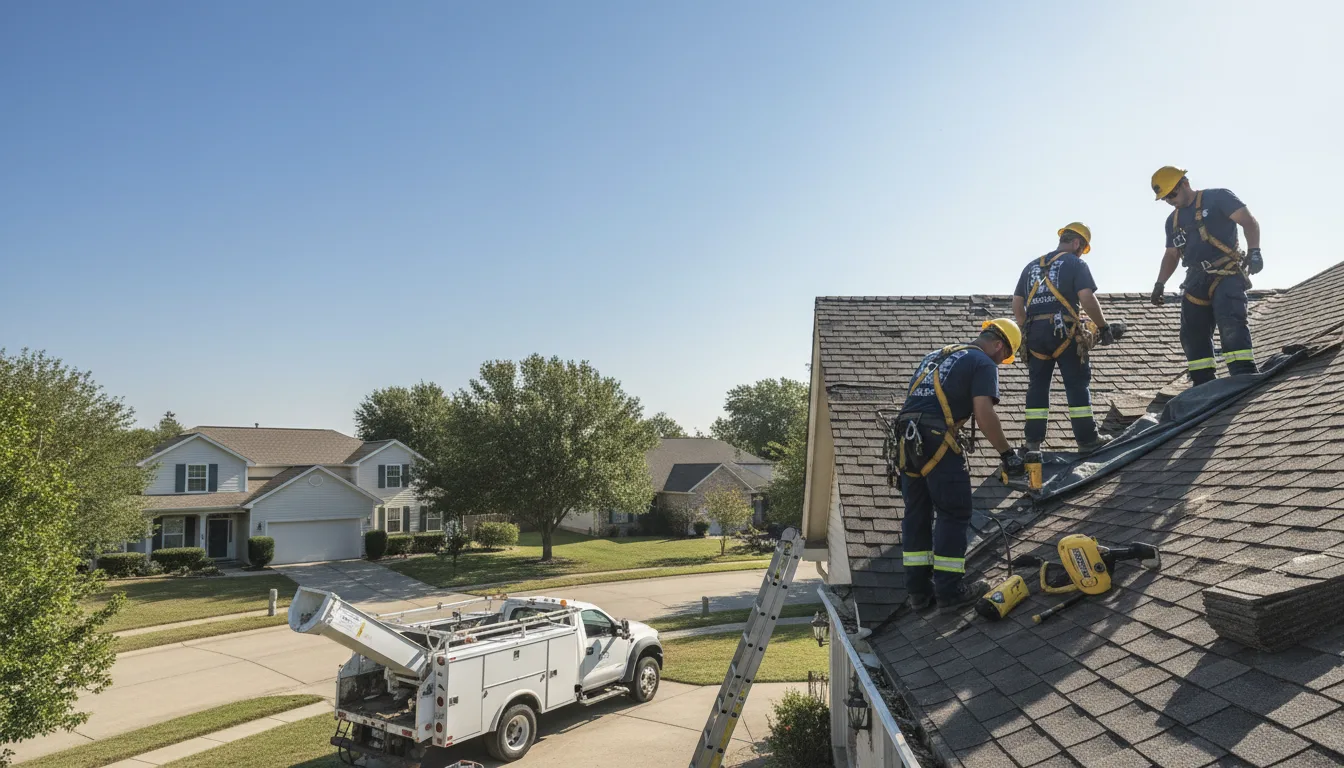 Emergency Roof Repair in Sandwich, IL near me